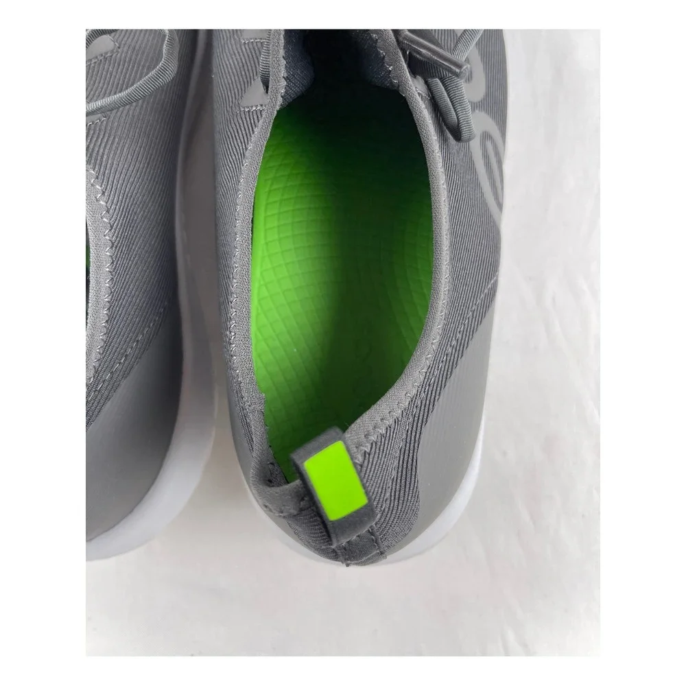 OOFOS OOmg Sport Low Men Size 12 M Grey Recovery Athletic FibreFlex Sneaker